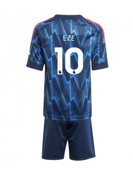 Billige Arsenal Eberechi Eze #10 Bortedraktsett Barn 2025-26 Kortermet (+ Korte bukser)